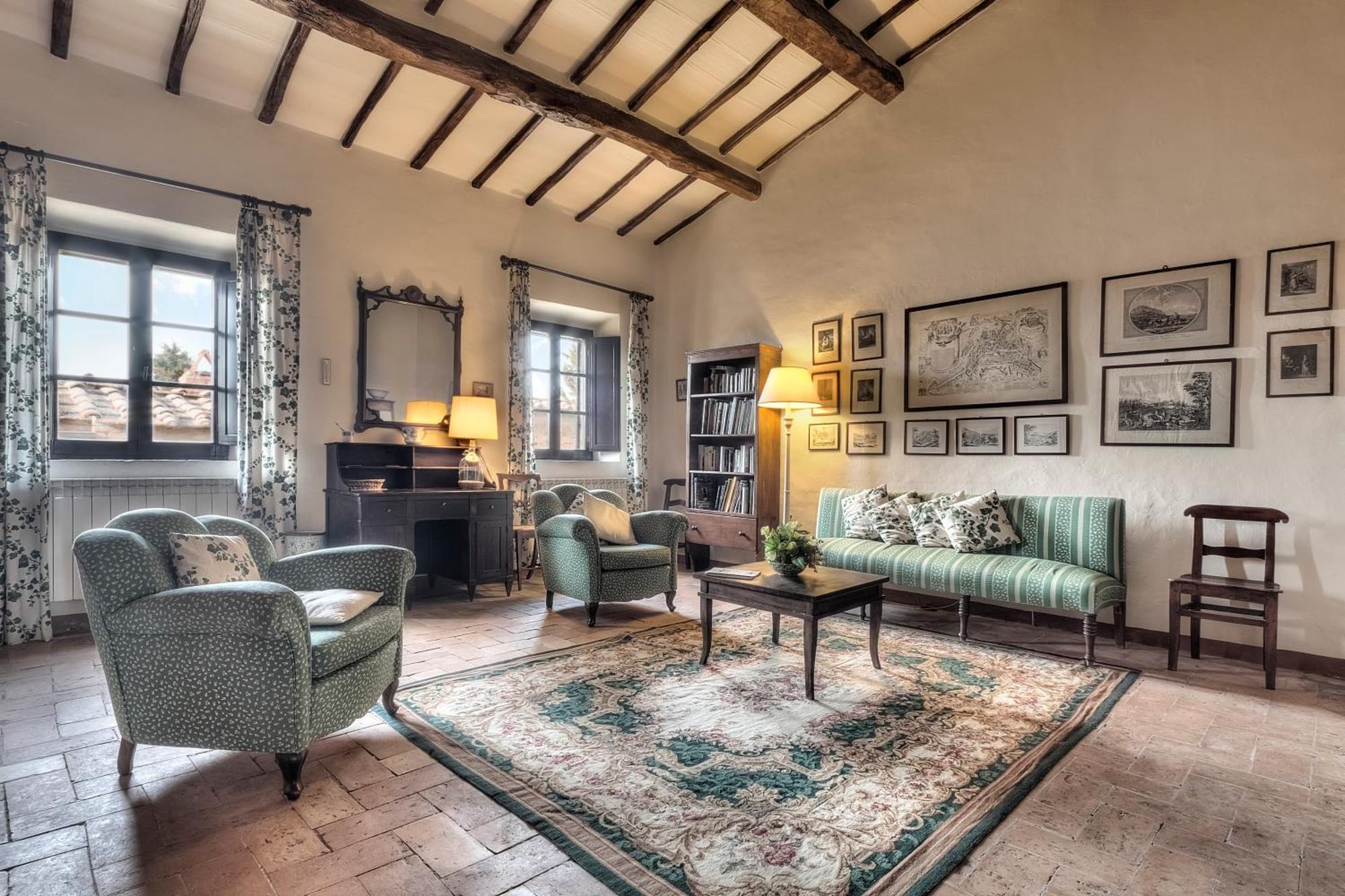 Vila Cosona Pienza Pokoj fotografie