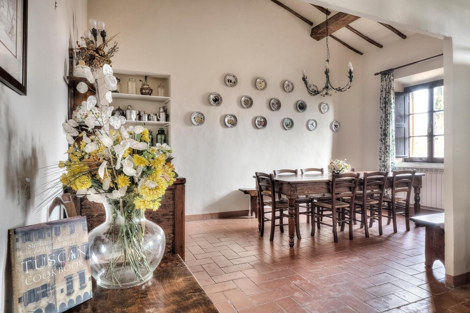 Vila Cosona Pienza Pokoj fotografie